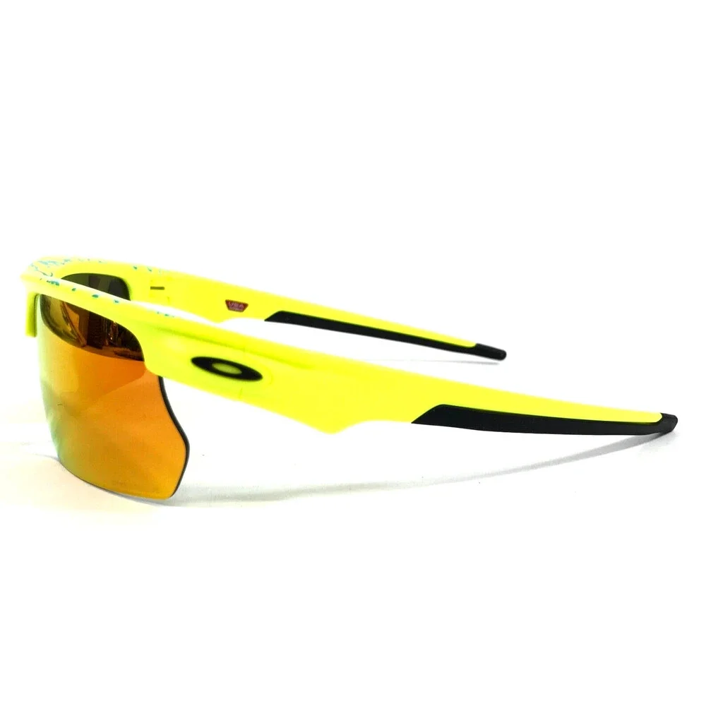 Oakley Sunglasses Bisphaera OO9400-1368 Matte Tennis Ball Yellow w/ Prizm Ruby